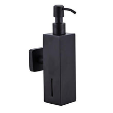 Load image into Gallery viewer, 304 Stainless Steel Wall-mounted Manual Soap Dispenser, Square Wall-mounted, Round Wall-mounted, Square Table Top, Round Table Top