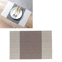 Load image into Gallery viewer, 1796 Simple PVC Non-slip Insulation Table Mat Disposable Green Dishes Western Table Mat, 30 x 45cm