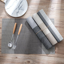 Load image into Gallery viewer, 1796 Simple PVC Non-slip Insulation Table Mat Disposable Green Dishes Western Table Mat, 30 x 45cm