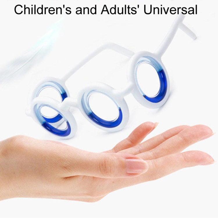 Foldable Portable No Lens Anti-motion Sickness Seasick Liquid Glasses Outdoor Travel Tool