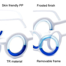 Load image into Gallery viewer, Foldable Portable No Lens Anti-motion Sickness Seasick Liquid Glasses Outdoor Travel Tool