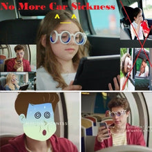 Load image into Gallery viewer, Foldable Portable No Lens Anti-motion Sickness Seasick Liquid Glasses Outdoor Travel Tool