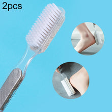 Load image into Gallery viewer, 2 PCS Health Care Foot Tool Dead Skin Remover Brush Double-Sided Feet Grinding Stone Manual 4 In 1 Foot Grinder