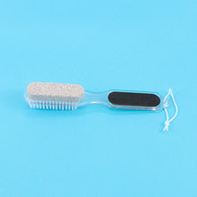 Load image into Gallery viewer, 2 PCS Health Care Foot Tool Dead Skin Remover Brush Double-Sided Feet Grinding Stone Manual 4 In 1 Foot Grinder