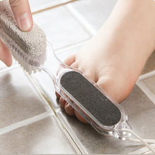 Load image into Gallery viewer, 2 PCS Health Care Foot Tool Dead Skin Remover Brush Double-Sided Feet Grinding Stone Manual 4 In 1 Foot Grinder