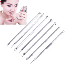 Load image into Gallery viewer, 7 in 1 Stainless Steel Acne Needle Set Acne Pick Acne Needle