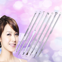 Load image into Gallery viewer, 7 in 1 Stainless Steel Acne Needle Set Acne Pick Acne Needle