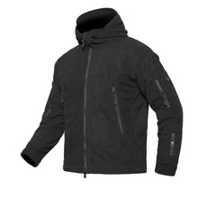 Load image into Gallery viewer, Fleece Warm Military Uniform Men Tactical Thermal Breathable Hooded Coat, S, M, L, XL, 2XL, 3XL, 4XL