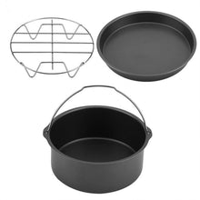 Load image into Gallery viewer, 5 in 1 Fryer Accessory Set Multifunctional Air Fryer Set Grill Pizza Pan, 5 in 1 Set
