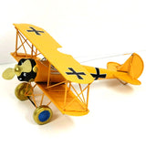 Home Decoration Ornaments Wrought Iron Crafts Retro Old Aircraft Model