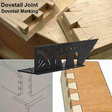 Load image into Gallery viewer, 3D Woodworking Stop Gauge Aluminum Alloy Multi-function Angle Ruler, 3D Angle Ruler