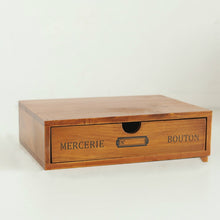 Load image into Gallery viewer, Retro Wooden Drawer Storage Cabinet Desk, One Pumping, Two Pumping, Three Pumping, Four Pumping