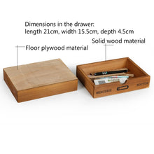 Load image into Gallery viewer, Retro Wooden Drawer Storage Cabinet Desk, One Pumping, Two Pumping, Three Pumping, Four Pumping