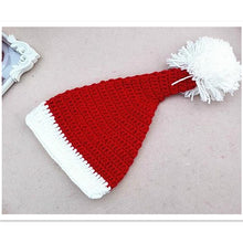 Load image into Gallery viewer, Babies Photography Clothing Christmas Clothing Set Hand-knitted Wool Hat + Overalls Shorts + Socks