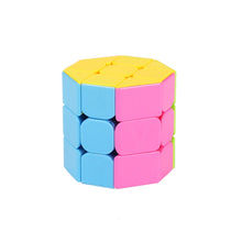Load image into Gallery viewer, Carbon Fiber Membrane Third-order Magic Cube Children Educational Toys, Square Third-order Magic Cube
