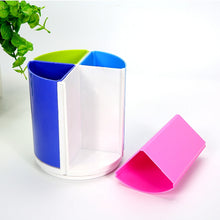 Load image into Gallery viewer, Multifunctional Colorful Detachable Rotary Stationery Office Round Pen Holder, Round Pen Holder