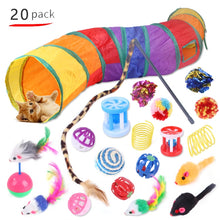 Load image into Gallery viewer, Pet Cat Toy Set Funny Cat Stick Plush Mouse Combo Toy,Specification:, No. 2 Set, No. 3 Set, No.4 Set, No. 5 Set, No. 6 Set, No. 7 Set, No. 8 Set, No. 9 Set, No. 10 Set, No.11 Set, No.12 Set, No.13 Set, No. 14 Set, No. 15 Set