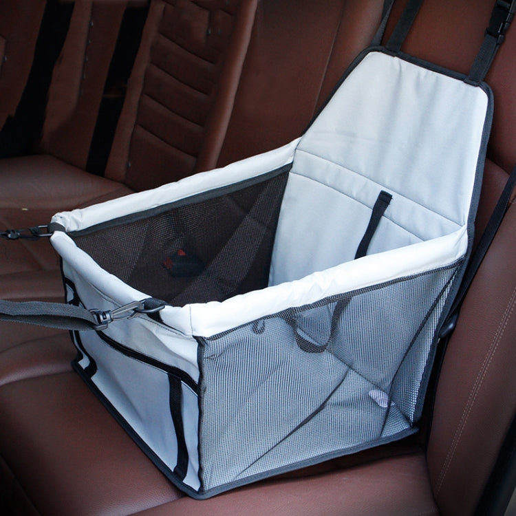 In Car Double-Layer Mesh Thickening Waterproof Pet Bag, Red, Black, Grey, Pink, Blue