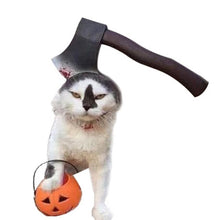 Load image into Gallery viewer, Creative Cat Dog Halloween Funny Tidy Props Headband Hooded Hat, S, M