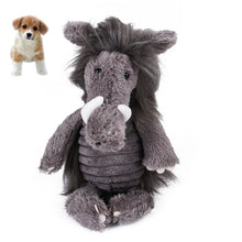 Load image into Gallery viewer, Plush Bite Molar Biting Pet Toy Teddy Small And Medium Pet Sounding Toy, Lion, Elephant, Rhinoceros, Pig, Unicorn