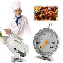 Load image into Gallery viewer, Hanging High Temperature Resistance Stainless Steel Oven Thermometer Kitchen Tools, Hanging Oven Thermometer