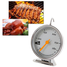 Load image into Gallery viewer, Hanging High Temperature Resistance Stainless Steel Oven Thermometer Kitchen Tools, Hanging Oven Thermometer