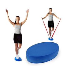 Load image into Gallery viewer, TPE Oval High Rebound Non-slip Yoga Supplies Balance Mat, Size: 31 x 21 x 6cm