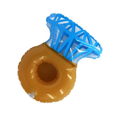 Load image into Gallery viewer, Diamond Ring Shape Inflatable Coaster Floating Water Drink Cup Holder Beach Supplies