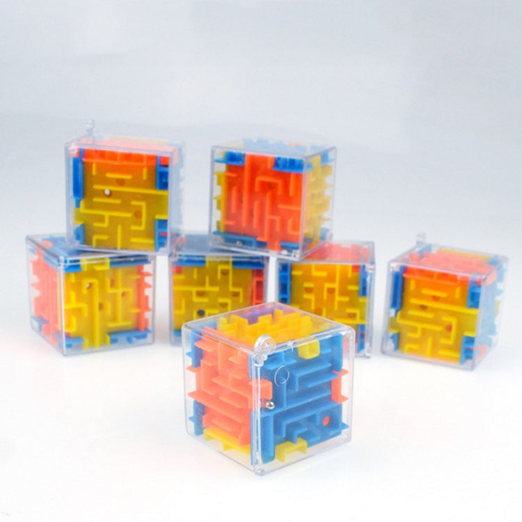 3 PCS 3D Cube Maze Toy Stress Relief Early Education Toys