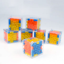 3 PCS 3D Cube Maze Toy Stress Relief Early Education Toys