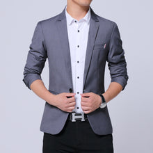 Load image into Gallery viewer, Men Casual Suit Self-cultivation Business Blazer, S, M, L, XL, XXL, XXXL, XXXXL, 5XL
