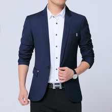 Load image into Gallery viewer, Men Casual Suit Self-cultivation Business Blazer, S, M, L, XL, XXL, XXXL, XXXXL, 5XL