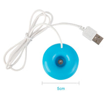 Load image into Gallery viewer, Donut Shape Mini USB Air Humidifier Aroma Diffuser Purifier, Donut Shape Blue, Donut Shape Pink, Donut Shape White