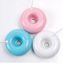 Load image into Gallery viewer, Donut Shape Mini USB Air Humidifier Aroma Diffuser Purifier, Donut Shape Blue, Donut Shape Pink, Donut Shape White