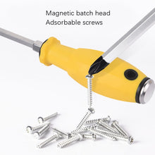 Load image into Gallery viewer, Chrome Vanadium Steel Percussion Screwdriver, 6.3x200mm 4inch Phillips, 6.3x225mm 5inch Phillips, 6.3x250mm 6inch Phillips, 8x300mm 8inch Phillips, 8x350mm 10inch Phillips, 8x400mm 12inch Phillips