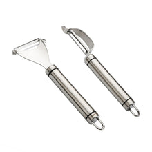 Load image into Gallery viewer, Stainless Steel Peeler Fruit Knife Planer Multi-function Kitchen Scraper Potato Peeling Knife, Triangular Planer, Bow Planer
