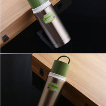 Load image into Gallery viewer, Portable Car Student Child Business Tea Insulation Cold Stainless Steel Vacuum Flask, 300-400ml