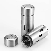 Load image into Gallery viewer, Stainless Steel Sauce Jars Chili Jars Barbecue Condiments Box Seasoning Jar Set, Small Hole, Large Hole, Mesh  Hole