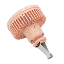 Load image into Gallery viewer, Car Vent Fan Multi-function USB Interface Mini LED Lamp Car Fan