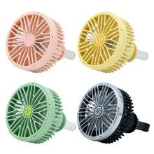 Load image into Gallery viewer, Car Vent Fan Multi-function USB Interface Mini LED Lamp Car Fan