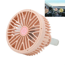 Load image into Gallery viewer, Car Vent Fan Multi-function USB Interface Mini LED Lamp Car Fan