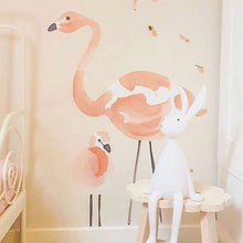 Load image into Gallery viewer, Children Room Balloon Flamingo Cartoon Wall Stickers Kindergarten Early Education Center Decoration Painting, Flamingo, Balloon