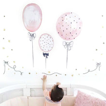 Load image into Gallery viewer, Children Room Balloon Flamingo Cartoon Wall Stickers Kindergarten Early Education Center Decoration Painting, Flamingo, Balloon
