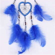 Load image into Gallery viewer, Dreamcatcher Pendant Up And Down Double Ring Peach Heart Dream Catcher