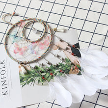 Load image into Gallery viewer, Creative Hand-woven Crafts Sun and Moon Dream Catcher Home Car Wall Hanging Decoration