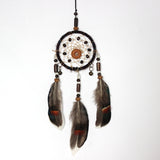 Retro Single Ring Feather Dream Catcher Hanging Window Decoration