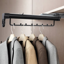 Load image into Gallery viewer, Wardrobe Hardware Push-Pull Hanging Rod Clothes Rail, Y02 Extendable 12 inches, Y02 Extendable 14 inches, Y02 Extendable 16 inches, Y01 Iron Head 10 inches, Y01 Iron Head 12 inches, Y01 Iron Head 14 inches, Y01 Iron Head 16 inches                      ...