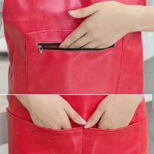 Load image into Gallery viewer, Waterproof Oil Proof Soft Leather Thick Wear-resistant Men and Women Overalls Apron