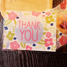 Load image into Gallery viewer, 100pcs / Pack Baking Bags Candy Bags Biscuit Bags Small Pastry Bags Handmade Soap Self-adhesive Bags, Self-adhesive Bags