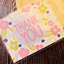 Load image into Gallery viewer, 100pcs / Pack Baking Bags Candy Bags Biscuit Bags Small Pastry Bags Handmade Soap Self-adhesive Bags, Self-adhesive Bags